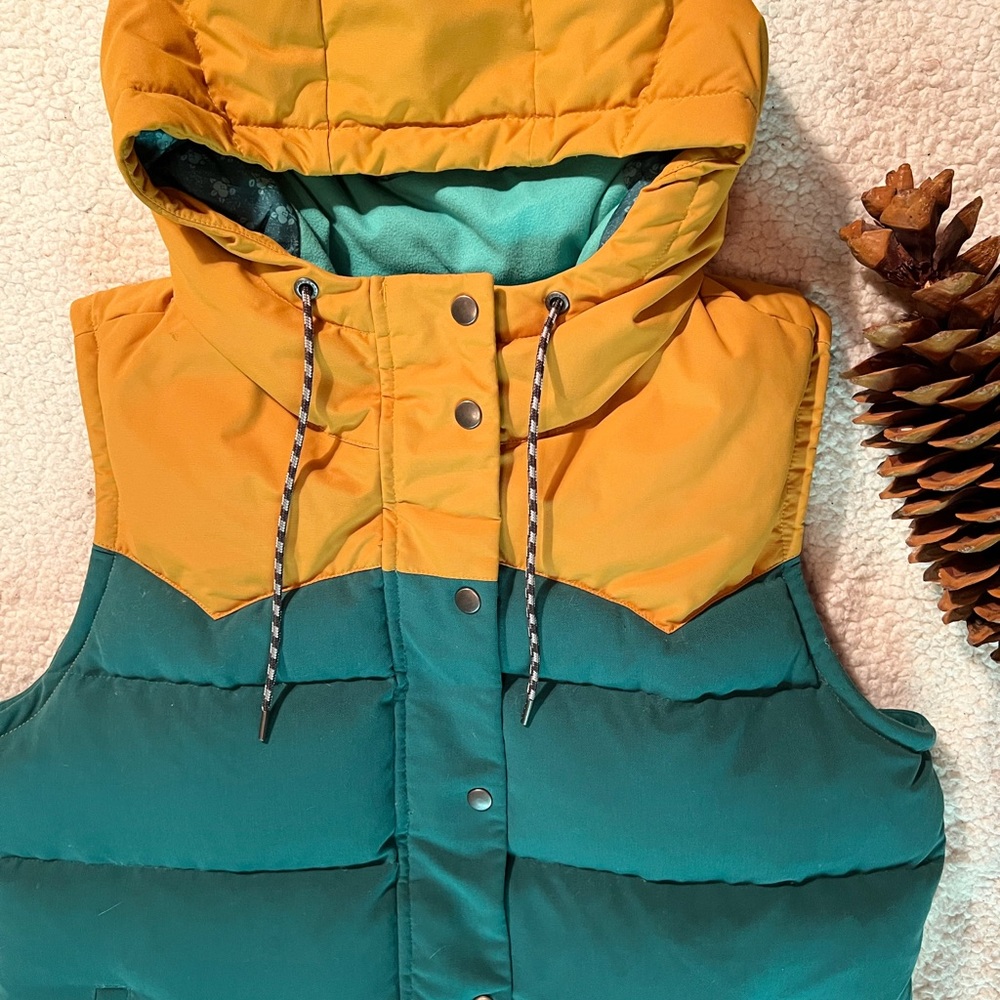 R a r e Patagonia Bivy Vest in Arbor Green
